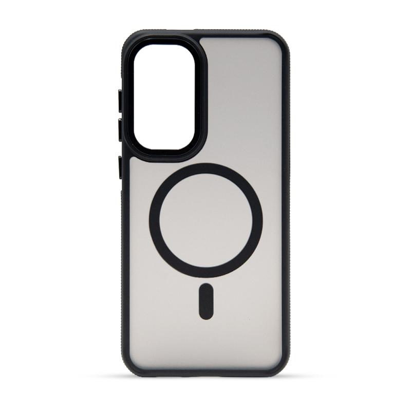 Futrola MAGSAFE COLOR EDGE 2 za Samsung S25 FE crna