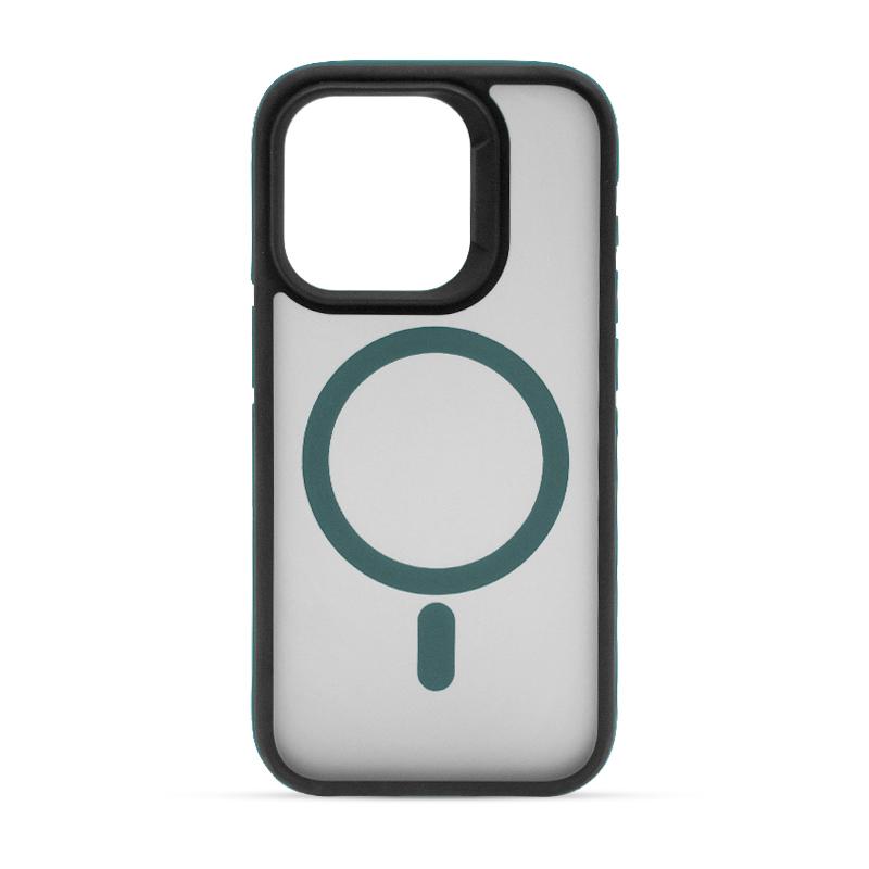Futrola MAGSAFE COLOR EDGE za Iphone 15 Pro zelena