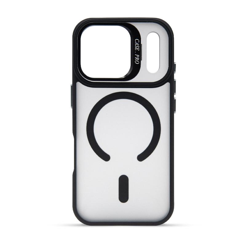 Futrola MAGSAFE COLOR FRAME za Iphone 17 Pro crna