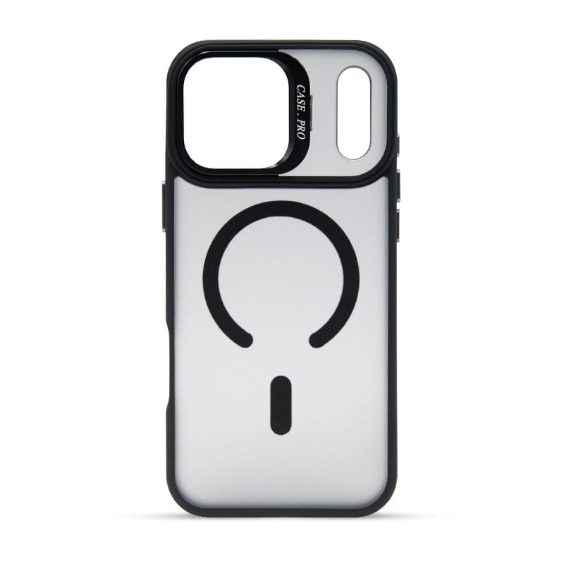 Futrola MAGSAFE COLOR FRAME za Iphone 17 Pro Max crna