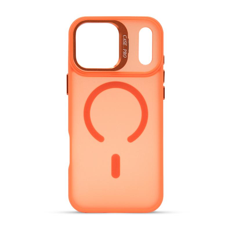 Futrola MAGSAFE COLOR FRAME za Iphone 17 Pro Max narandzasta