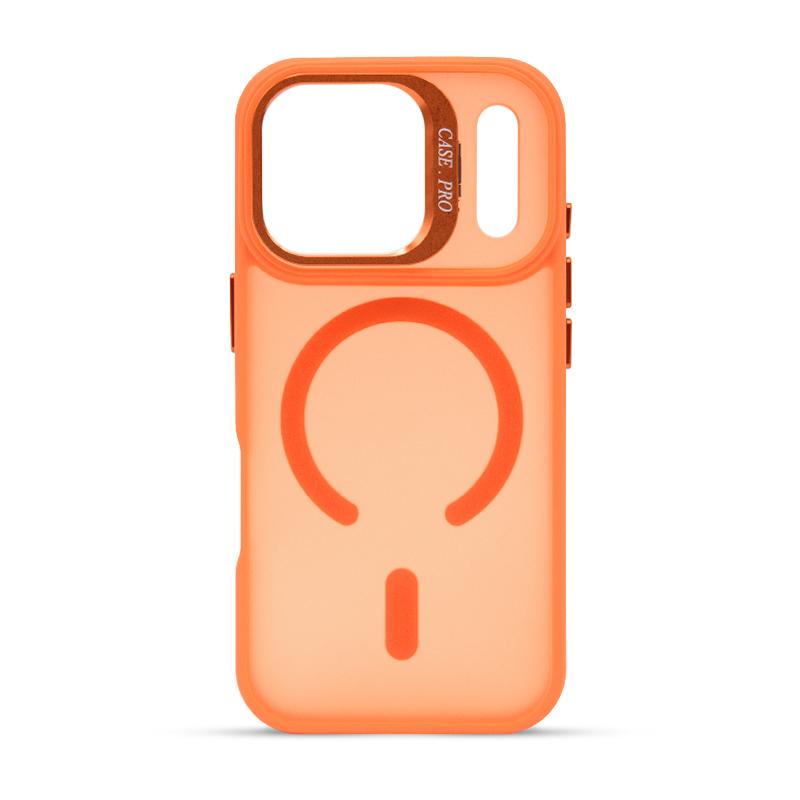 Futrola MAGSAFE COLOR FRAME za Iphone 17 Pro narandzasta