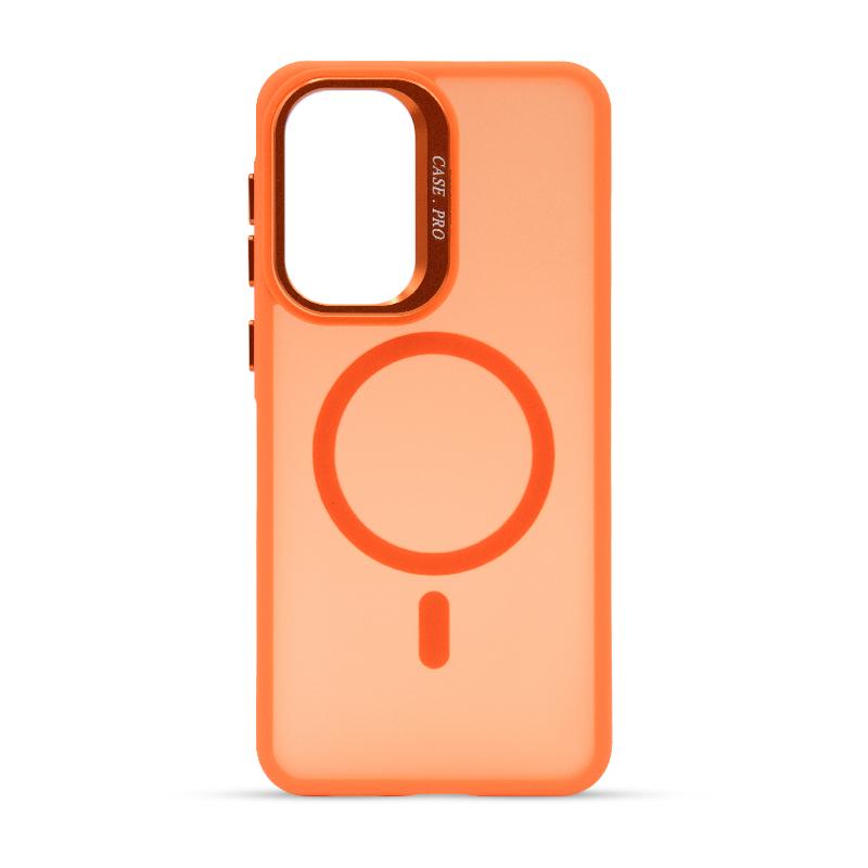 Futrola MAGSAFE COLOR FRAME za Samsung A57 narandzasta