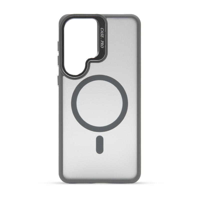 Futrola MAGSAFE COLOR FRAME za Samsung S26 Plus siva