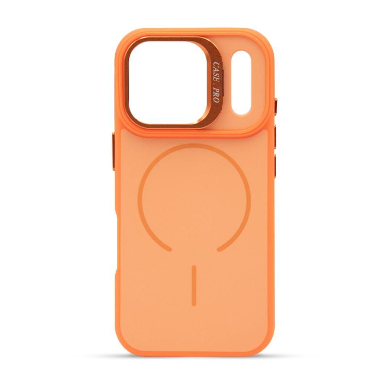 Futrola MAGSAFE COLOR LUX za Iphone 17 Pro narandzasta