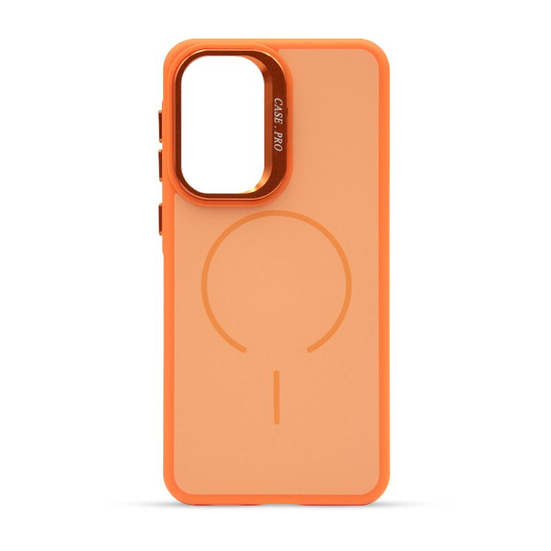 Futrola MAGSAFE COLOR LUX za Samsung A57 narandzasta