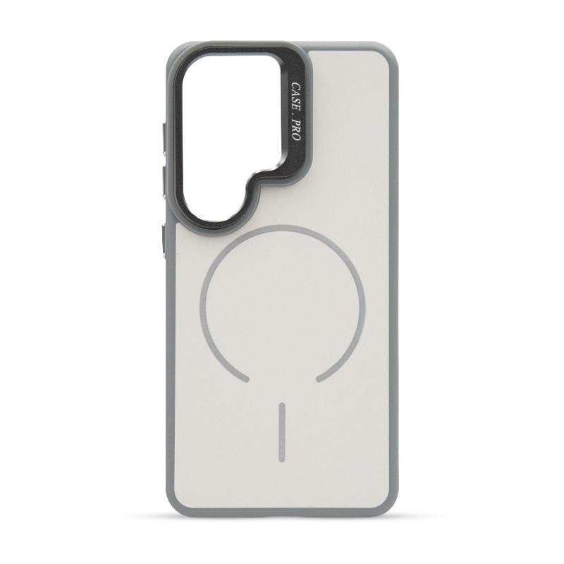 Futrola MAGSAFE COLOR LUX za Samsung S26 siva