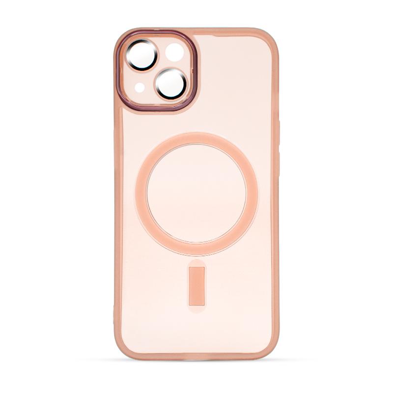 Futrola MAGSAFE COLOR za Iphone 14 breskva