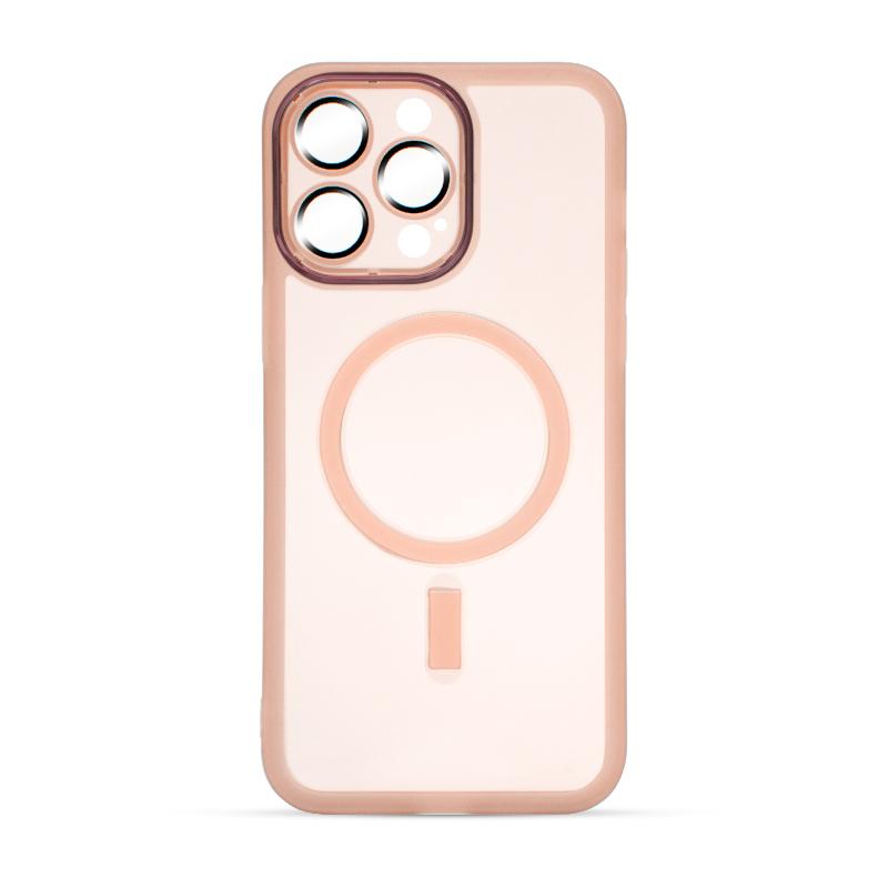 Futrola MAGSAFE COLOR za Iphone 14 Pro Max breskva