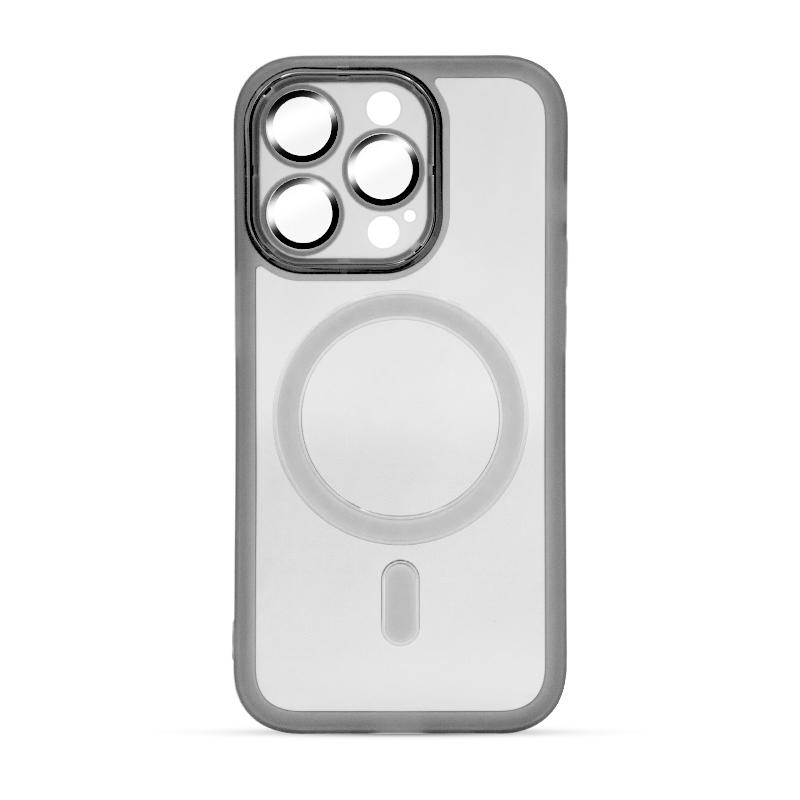 Futrola MAGSAFE COLOR za Iphone 14 Pro siva