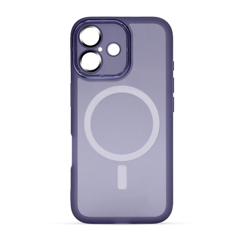 Futrola MAGSAFE COLOR za Iphone 16 ljubicasta
