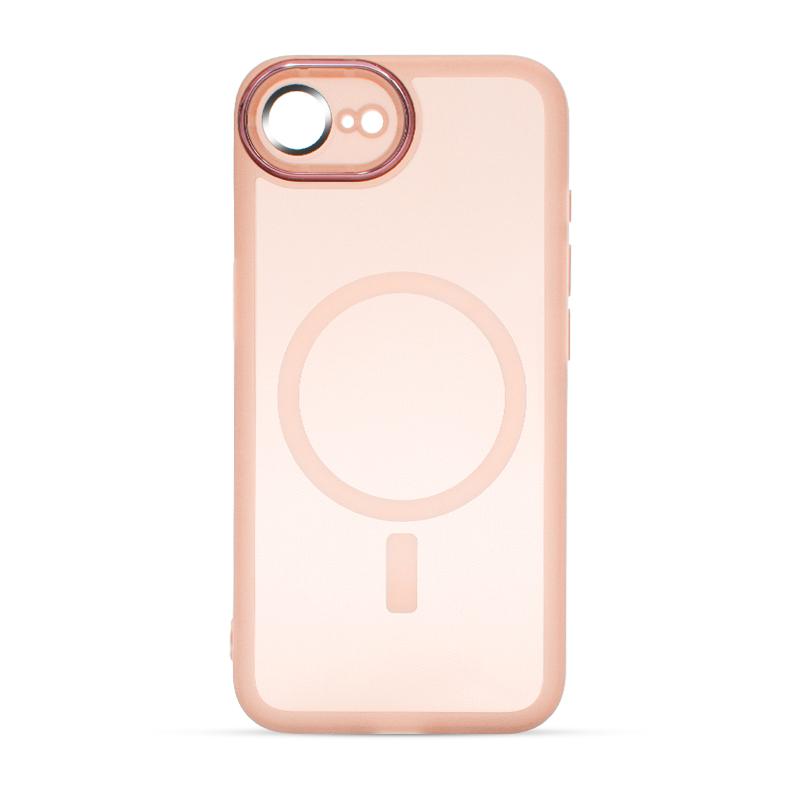 Futrola MAGSAFE COLOR za Iphone 16E breskva