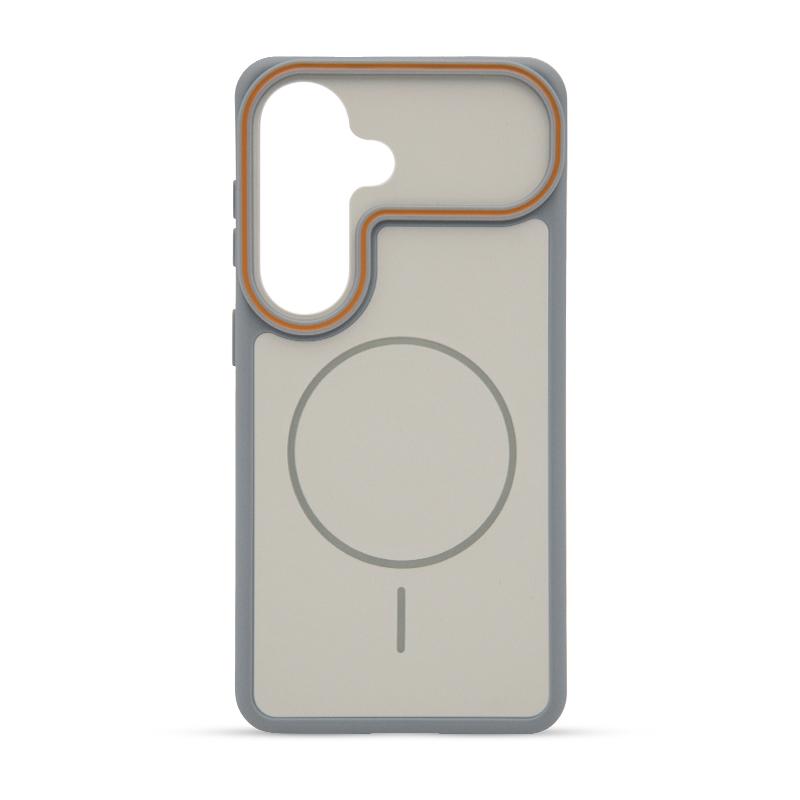 Futrola MAGSAFE FRAME za Samsung S26 bela