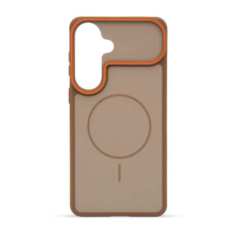 Futrola MAGSAFE FRAME za Samsung S26 Plus braon