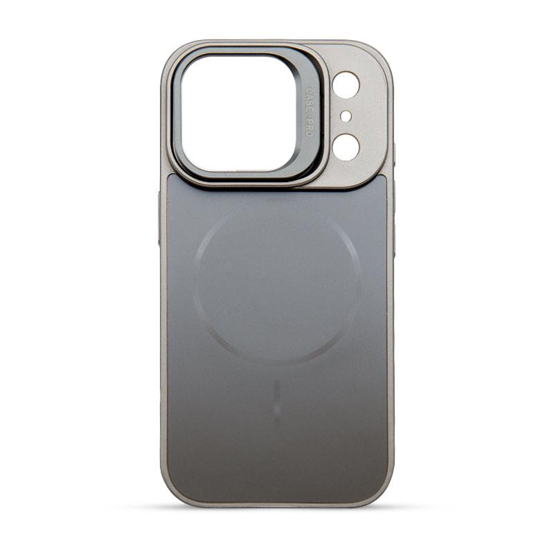 Futrola MAGSAFE LUX za Iphone 17 Pro siva