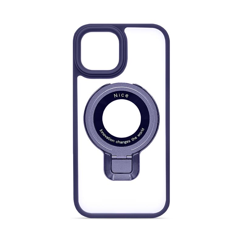 Futrola MAGSAFE RING za Iphone 15 ljubicasta