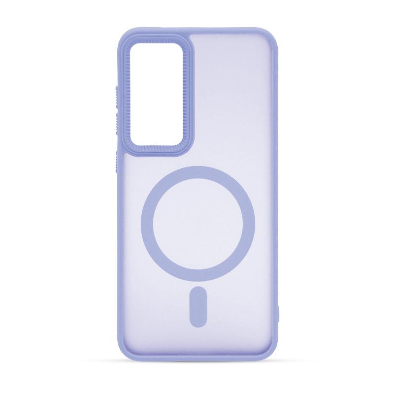 Futrola MAGSAFE RUGGED EDGE za Samsung S24 Plus svetlo ljubicasta