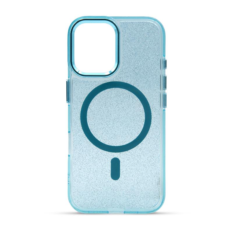 Futrola MAGSAFE SPARKLE za Iphone 17 plava
