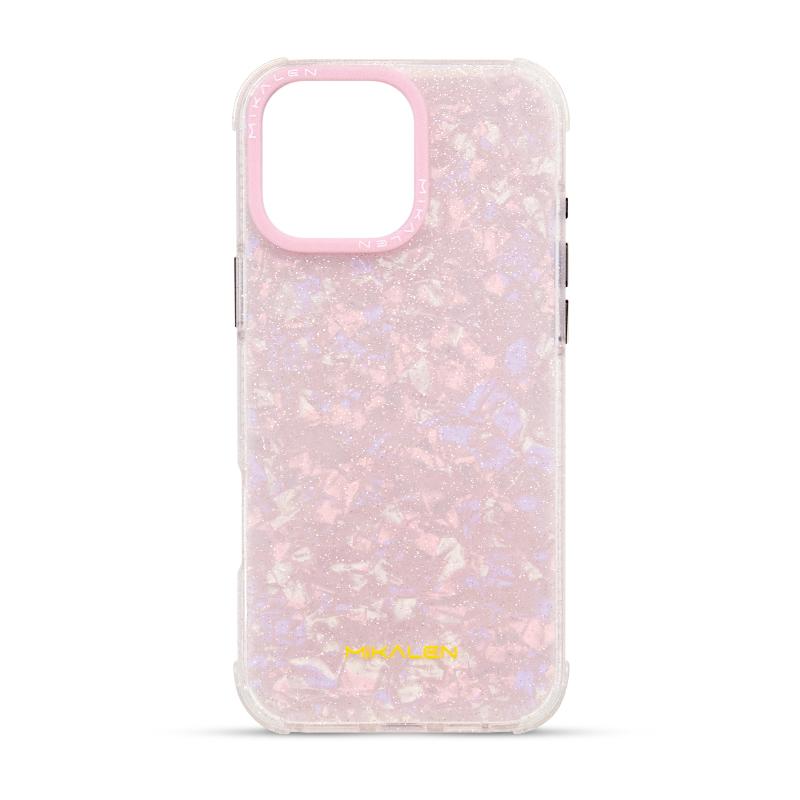 Futrola MIKALEN GLITTER za Iphone 16 Pro Max roze