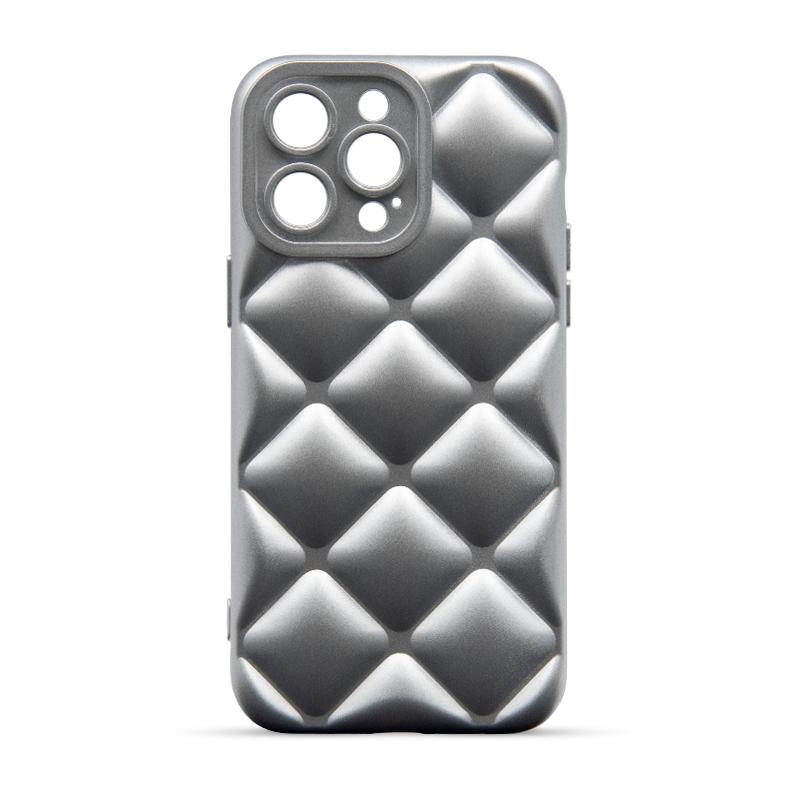 Futrola ROMBO CASE za Iphone 14 Pro Max srebrna