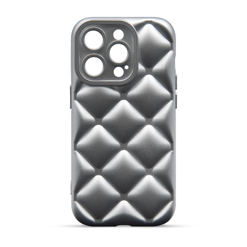 Futrola ROMBO CASE za Iphone 14 Pro srebrna