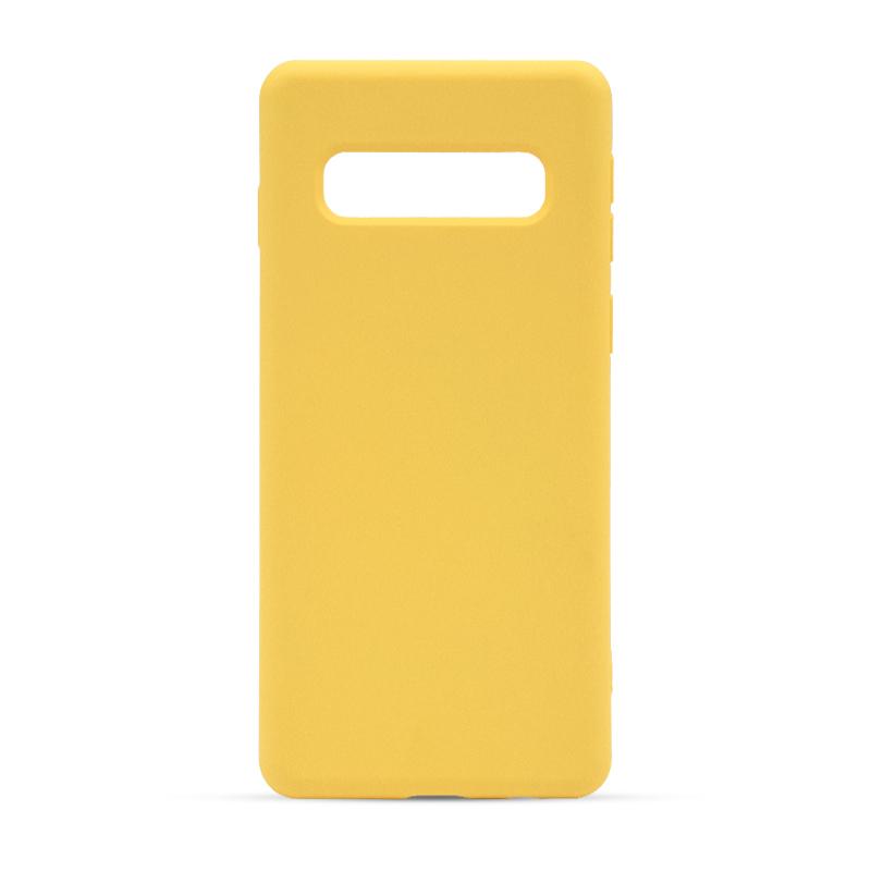 Futrola SOFT CASE za Samsung S10/G973 žuta