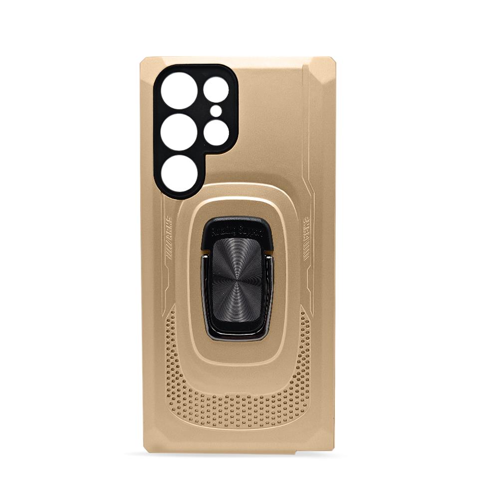 Futrola SPIGEN 5 za Samsung S22 Ultra zlatna