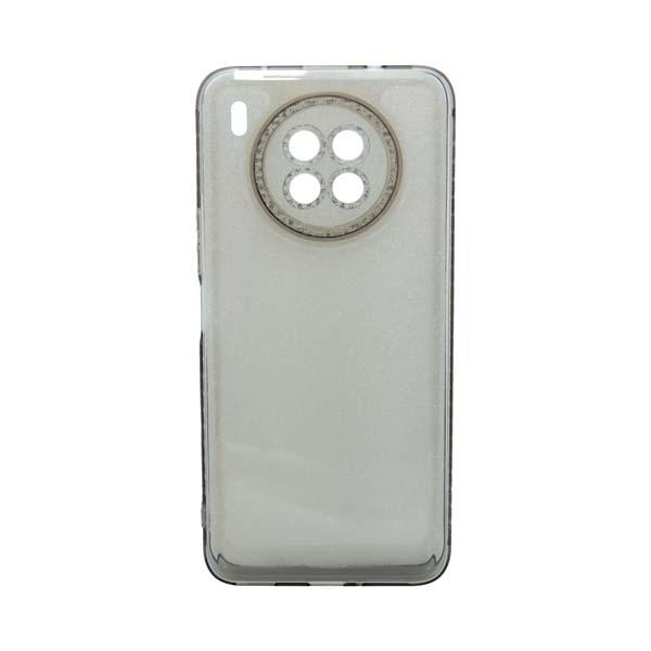 Futrola TRANSPARENT COLOR za Huawei Honor 50 Lite siva