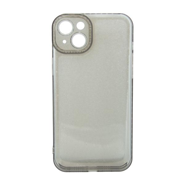 Futrola TRANSPARENT COLOR za Iphone 14 Plus siva