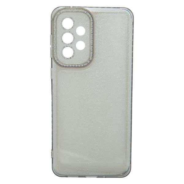 Futrola TRANSPARENT COLOR za Samsung A33 siva