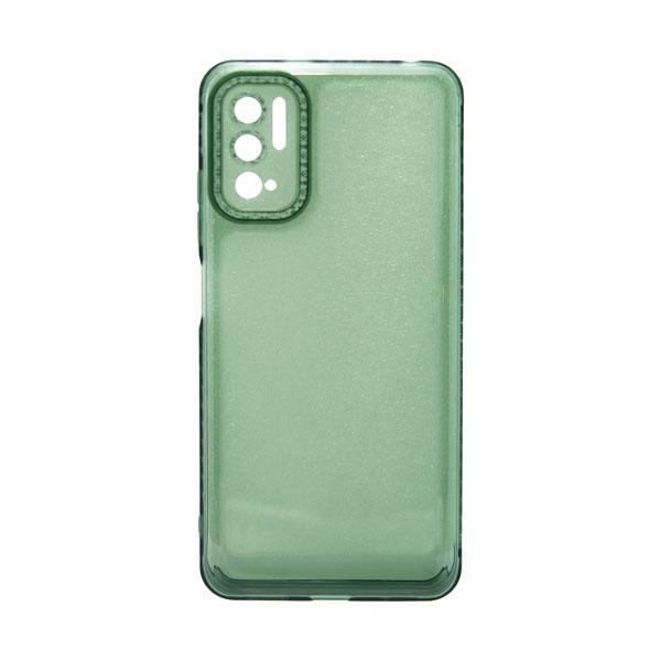Futrola TRANSPARENT COLOR za Xiaomi Note 10 (5G) zelena