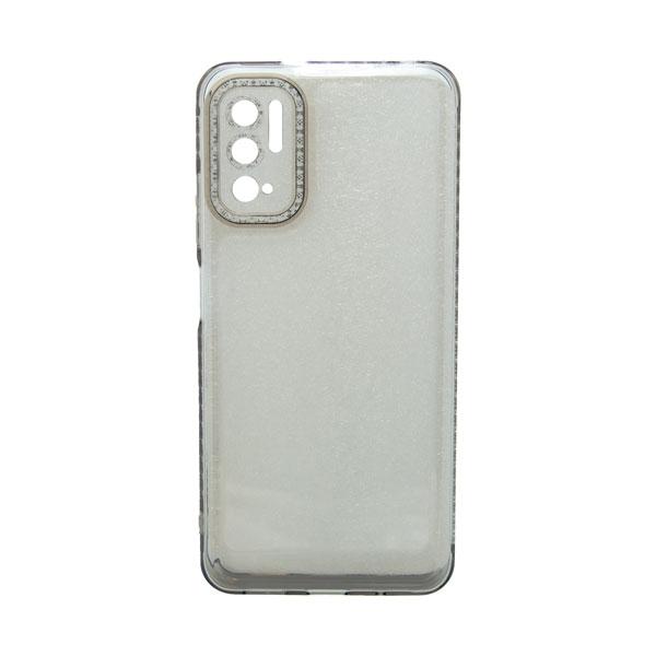 Futrola TRANSPARENT COLOR za Xiaomi Note 10 (5G) siva