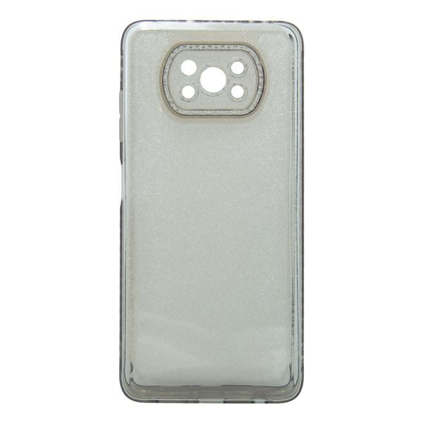 Futrola TRANSPARENT COLOR za Xiaomi Poco X3 siva