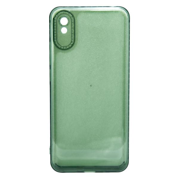 Futrola TRANSPARENT COLOR za Xiaomi Redmi 9A zelena