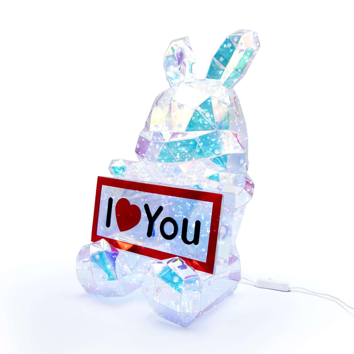 Svetleca LED dekoracija ZEKA I Love You RX211-39LT (39cm)