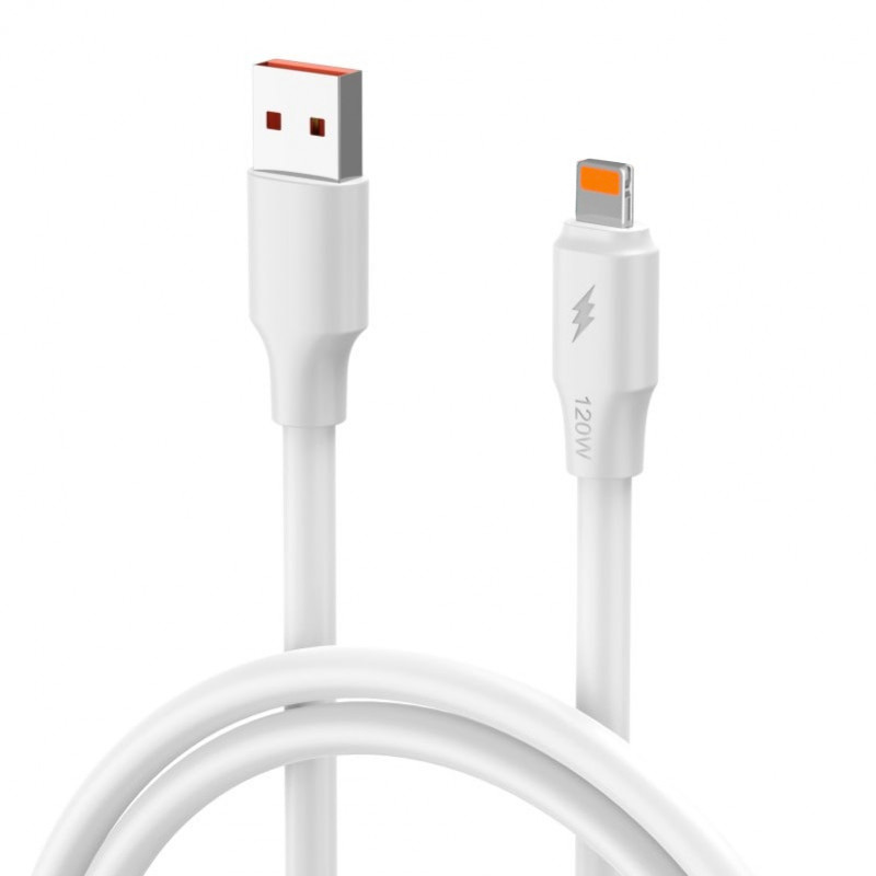 USB CABLE JOKO DL24 Lighting 5A 120W 1M beli