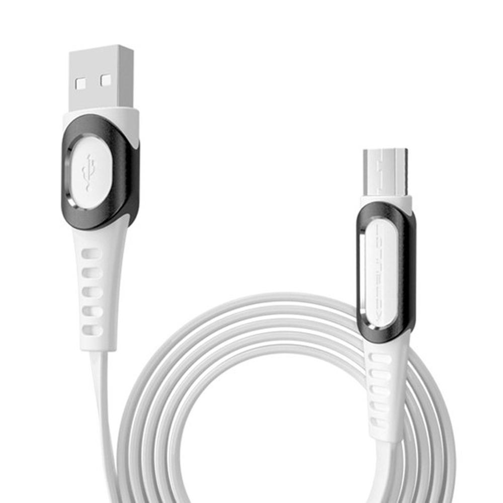 USB Cable KONFULON DC01 Micro 1M 2.4A bela