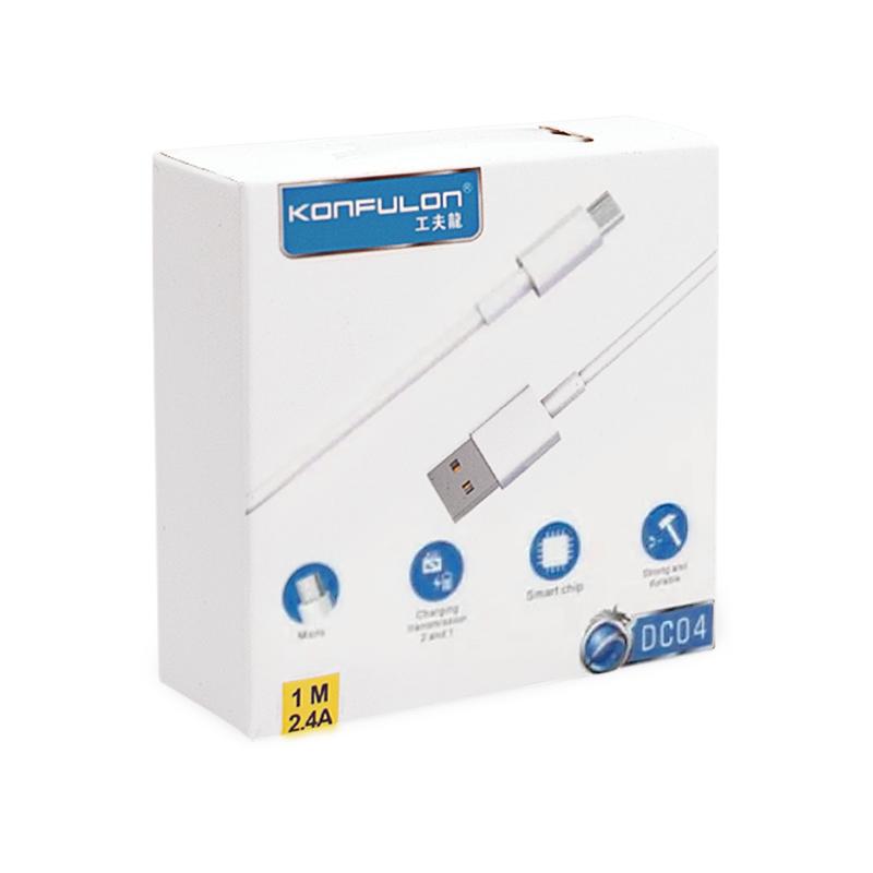 USB cable KONFULON DC04 beli