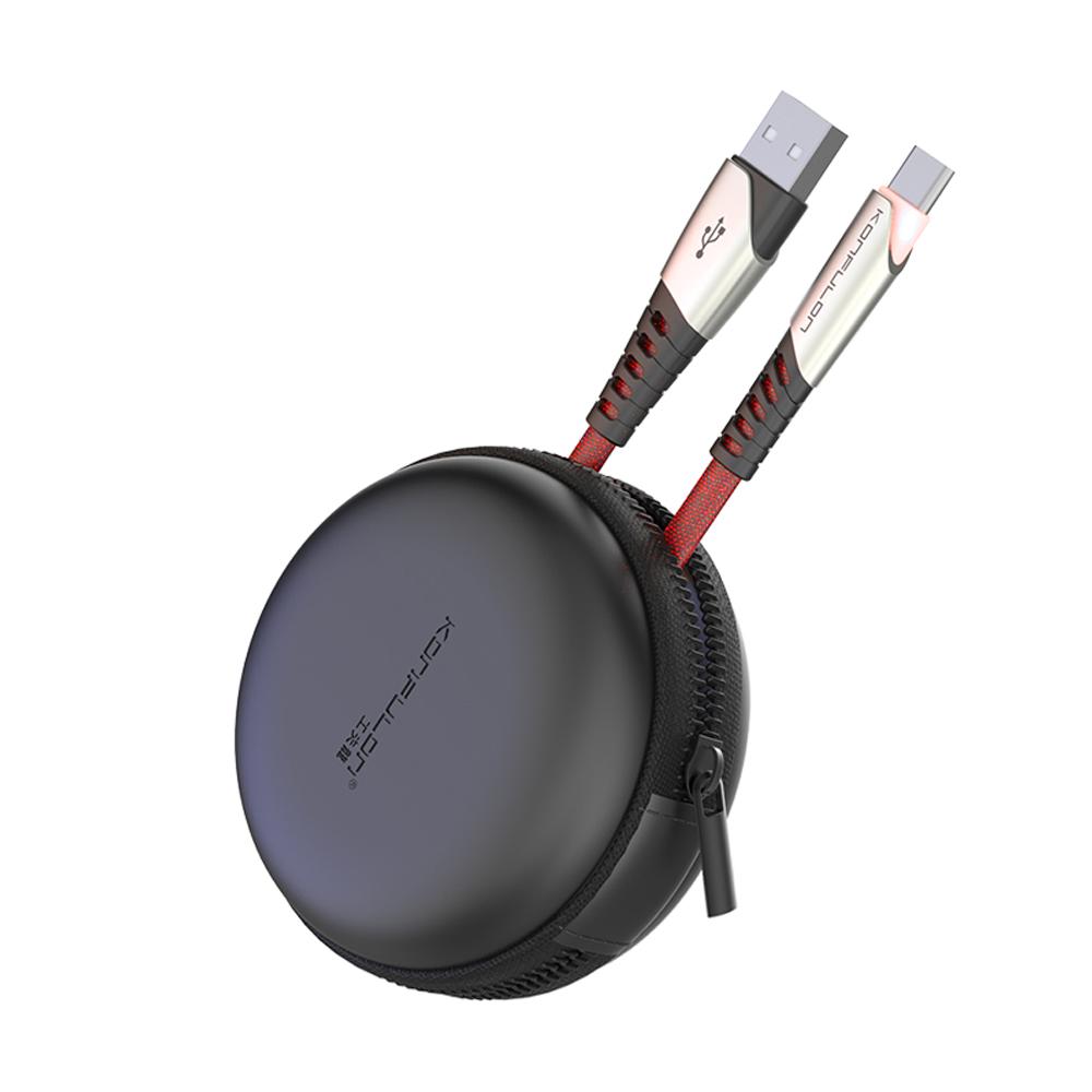 USB Cable KONFULON DC18 Type-C 1M 5A crvena