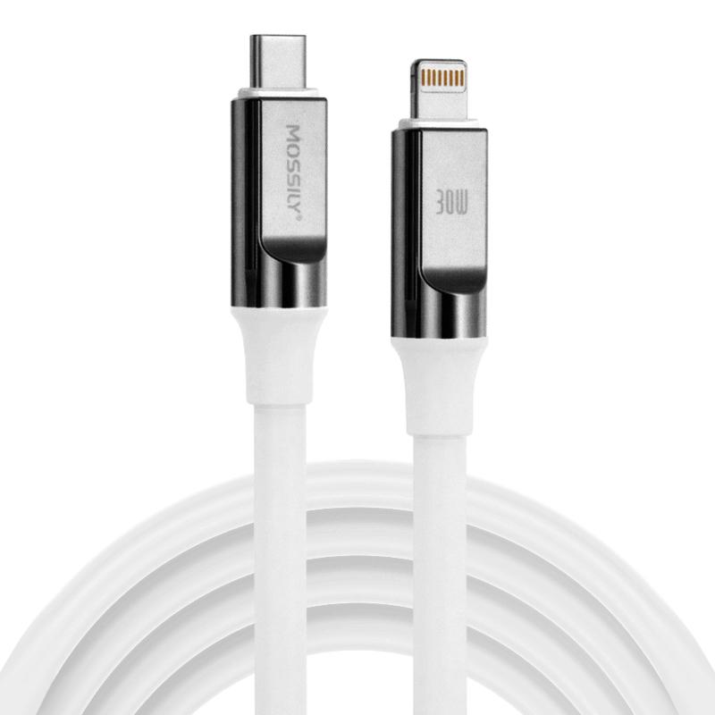 USB KABL MOSSILY JT188 Type-C to Lightning 30W 1M beli