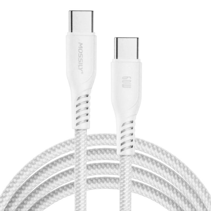 USB KABL MOSSILY JT212 Type-C to Type-C 60W PD 1M beli