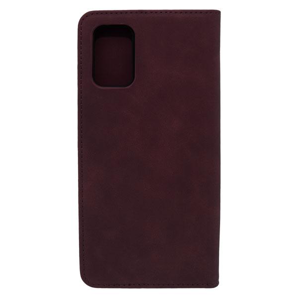 Futrola LEATHER RETRO FLIP za Samsung A02S bordo
