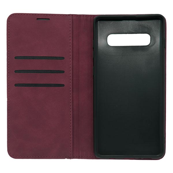 Futrola LEATHER RETRO FLIP za Samsung S22 bordo