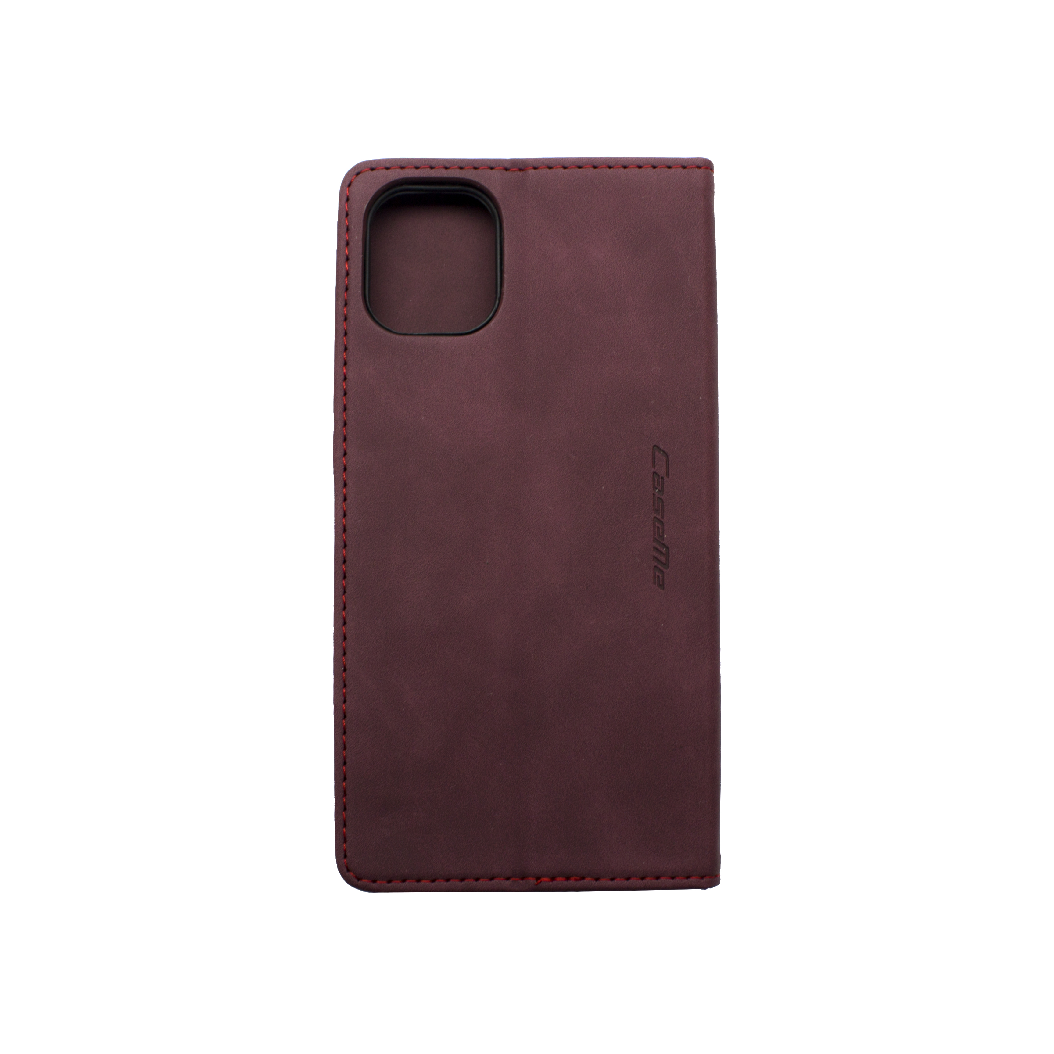 Futrola LEATHER RETRO FLIP za Iphone 11 (6.1) bordo