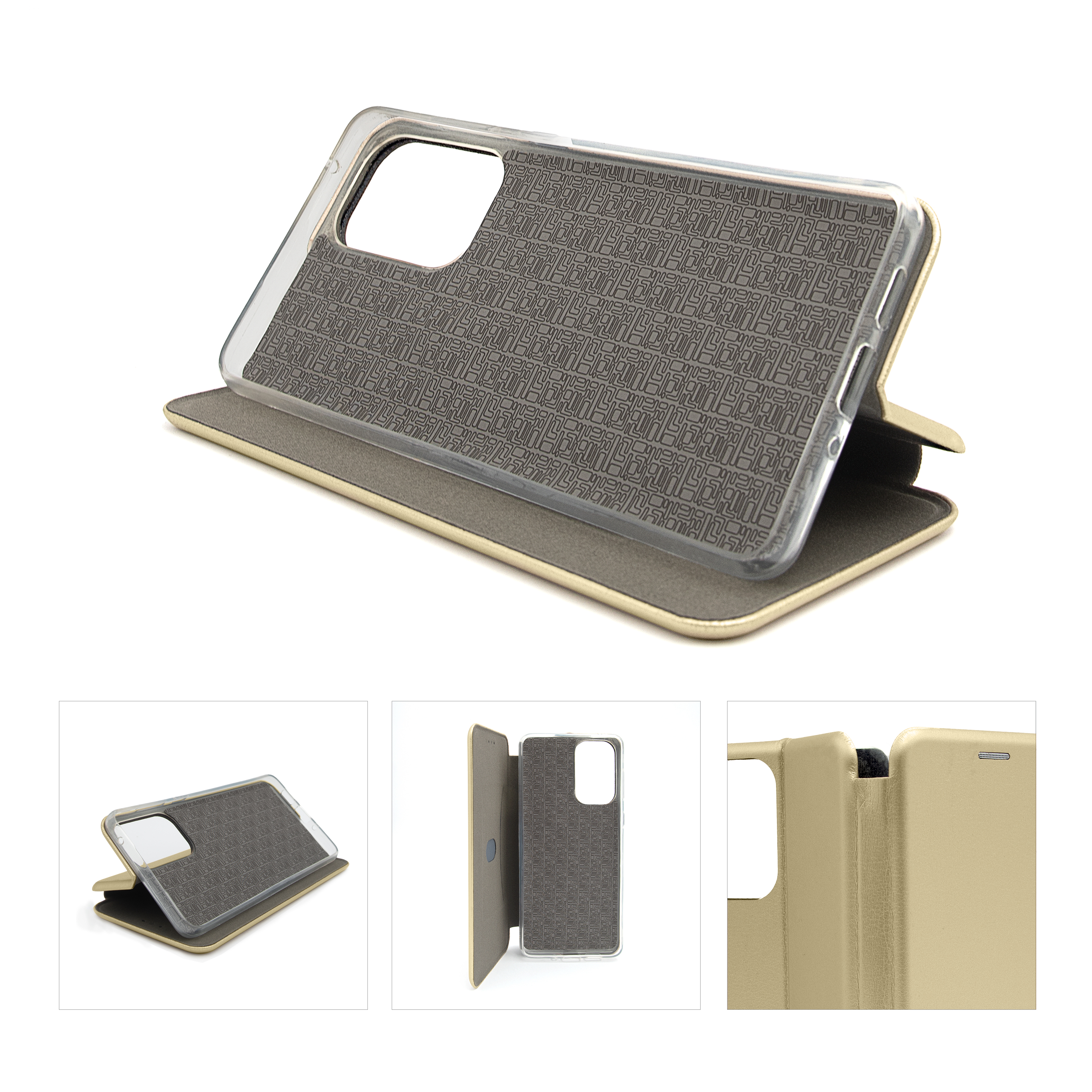 Futrola ROYAL FLIP COVER za Iphone 15 Plus zlatna