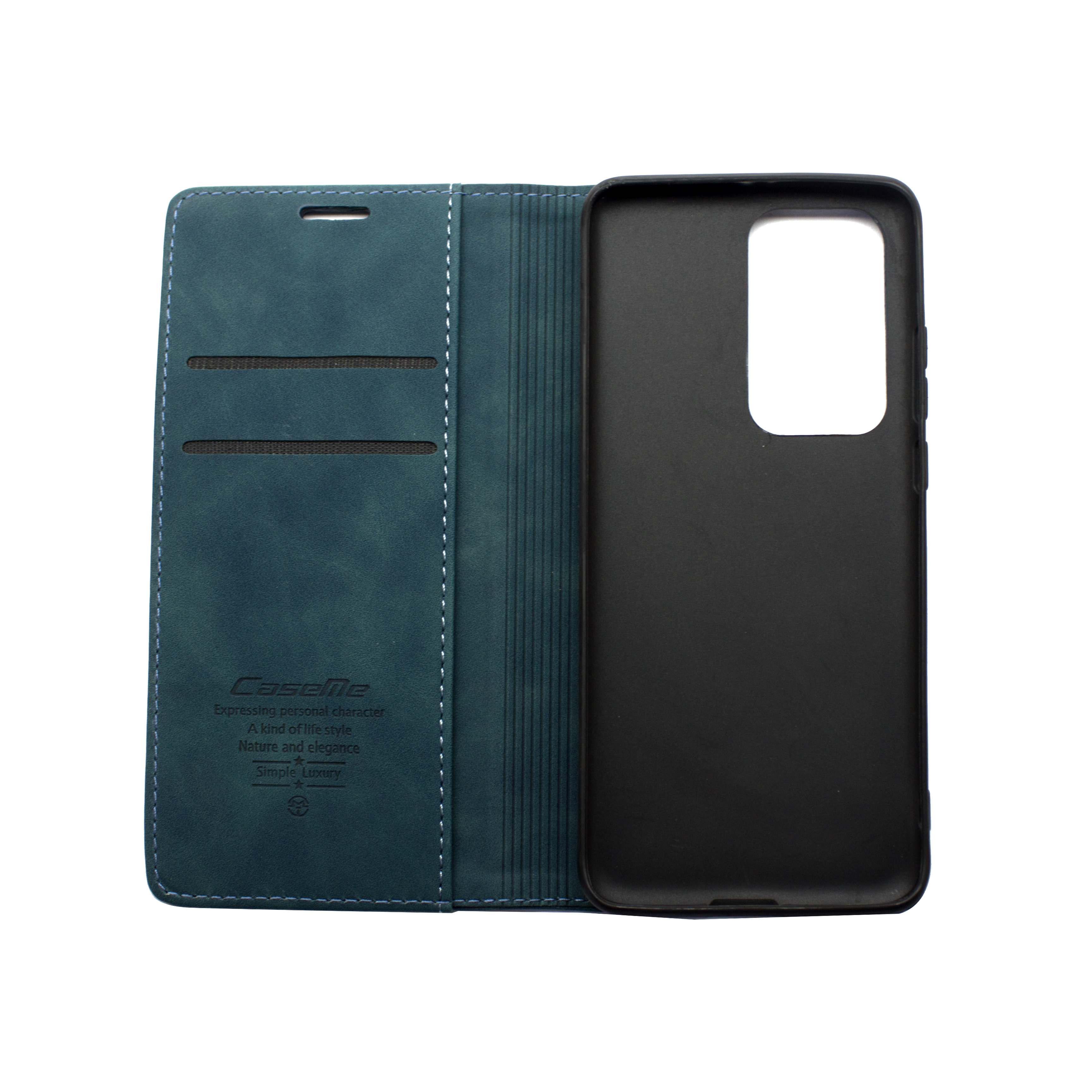 Futrola LEATHER RETRO FLIP za Huawei P40 Pro plava