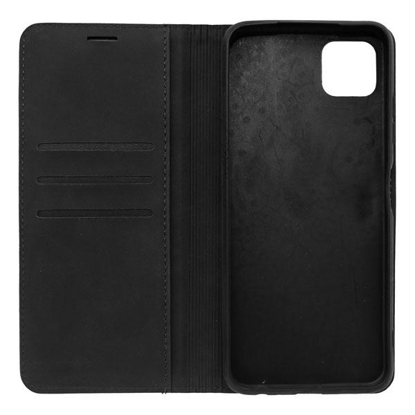 Futrola LEATHER RETRO FLIP za Samsung A22 5G crna