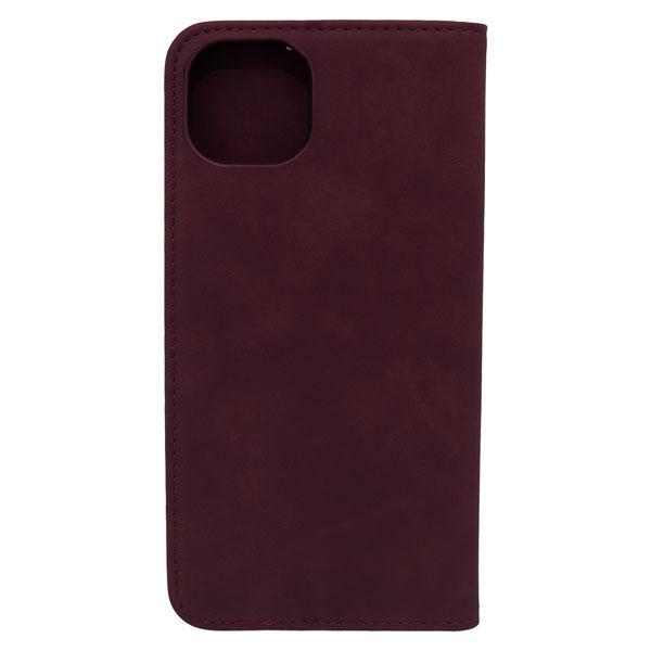 Futrola LEATHER RETRO FLIP za Iphone 14 Plus bordo