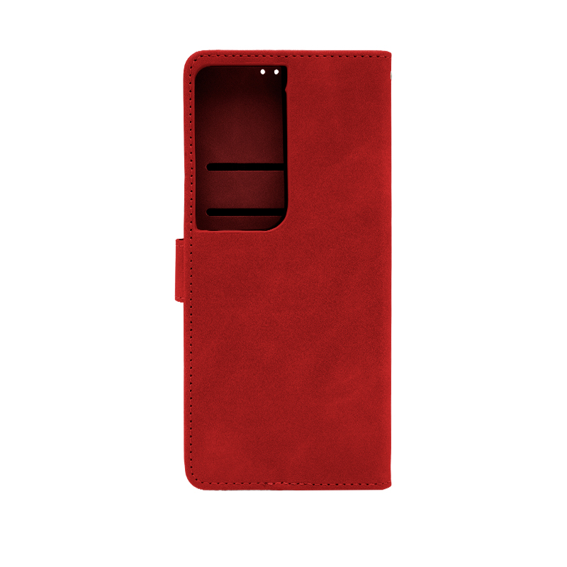 Futrola LEATHER LUX FLIP za Huawei Honor X7B crvena