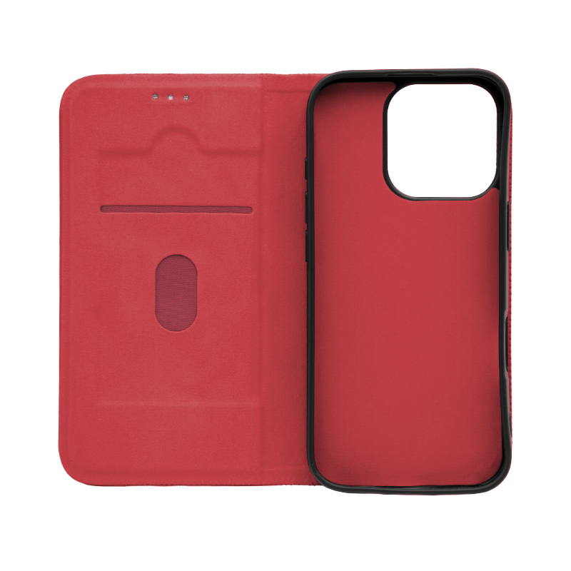 Futrola LUX MESH FLIP za Iphone 16 Pro crvena